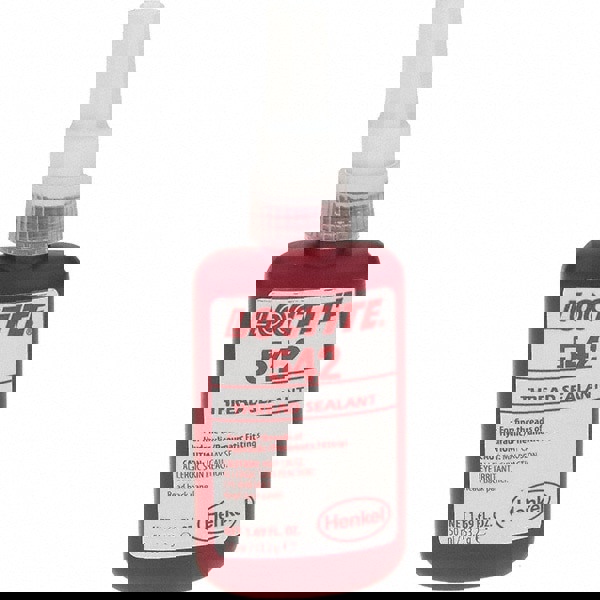 Threadlocker: Red, 50 mL, Tube